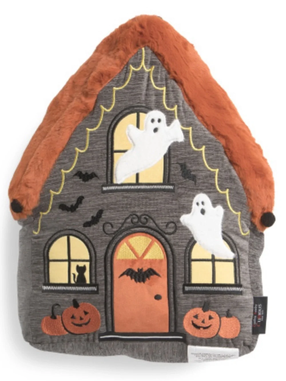 Cynthia Rowley NWT 12 X 16 3D Haunted House Shaped Pillow